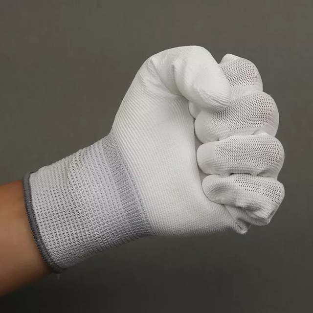Breathable Ultra-thin Gloves Flexible Polyurethane Palm Coated Gloves Pu Dipped Glove For Work And Handling